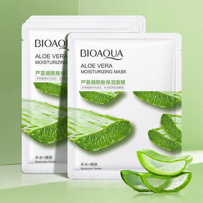 Barra Te Verde X2 + Mascarilla Aloe Vera X2