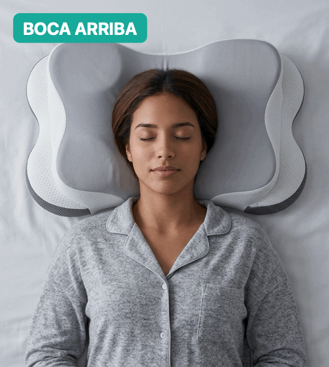 Almohada CerviDream para dormir boca arriba y de lado